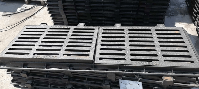 柳州球墨铸铁连体双篦展示