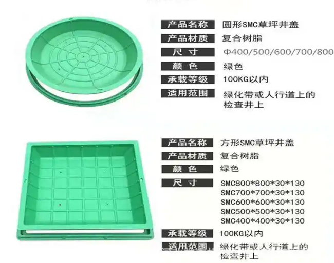 柳州树脂复合种植井盖展示
